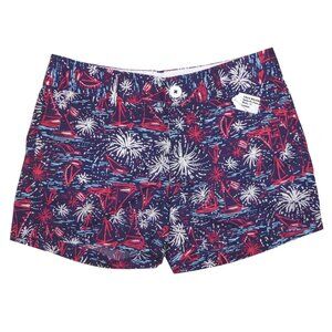 LILLY PULITZER Womens 5" Fireworks SPARKS FLY Callahan Shorts sz 0